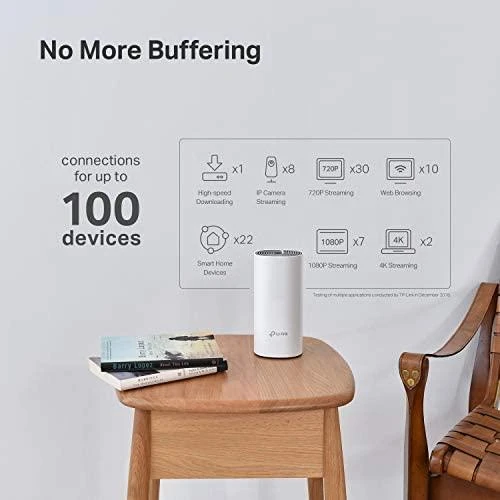 Maršrutizatorius Prieigos taško belaidis WiFi TP-LINK Deco P9 (3 paketas) (300 Mb/s – 802.11 b/g/n, 867 Mb/s – 802.11 a/n/ac)