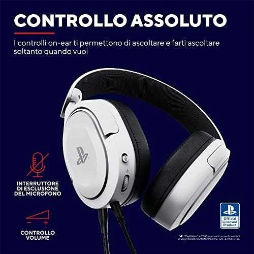 Trust GXT498W FORTA Baltos laidinės ausinės PS5