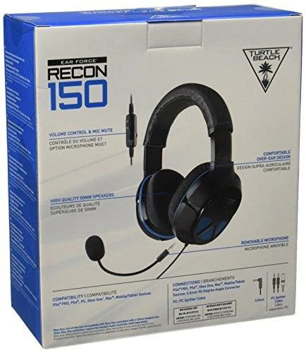 Turtle Beach RECON 150 laidinės ausinės PS4/PC| 3.5mm