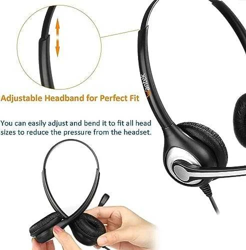 Ausinės Grandstream JABRA EVOLVE 40 MS Stereo USB su lankeliu ant galvos triukšmo slopinimas USB jungtis su užtildymo mygtuku ir garsumo valdymu ant laido