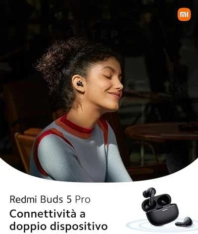 Xiaomi Redmi Buds 5 Pro, Juodos