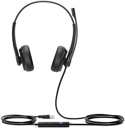 Yealink UH34 ausinės su mikrofonu ir USB valdymu