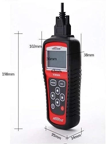 Diagnostinis matuoklis, OBD2 skaitytuvas Konnwei KW808