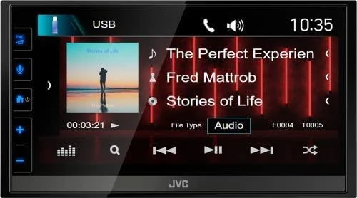 Automagnetola JVC KW-M785DBW