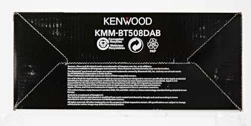 Kenwood, KMM-BT508DAB USB MP3/WMA automagnetola su AUX įėjimu