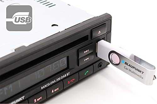 Automagnetola Blaupunkt BLAUPUNKT Barcelona 200 DAB BT automobilinis radijas