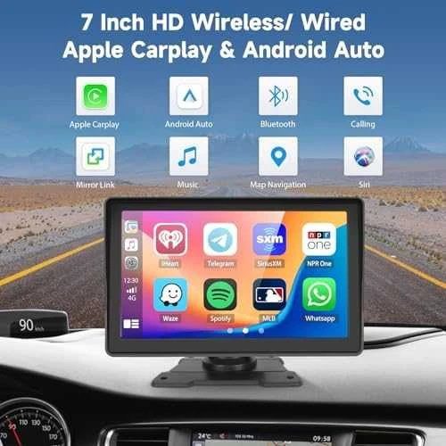 Automagnetola Radicala RADICAL, R-D111 multimedijos sistema su GPS navigacija