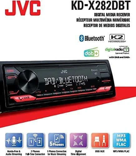 JVC KD-X282DBT automagnetola