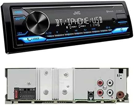 Automagnetola JVC, KD-X382BT USB MP3 magnetola su AUX įėjimu, Bluetooth