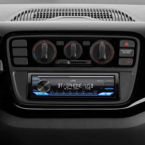 Automagnetola JVC, KD-X382BT USB MP3 magnetola su AUX įėjimu, Bluetooth