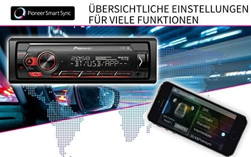 Automagnetola Pioneer imtuvas MVH-S420BT