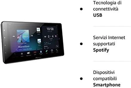 Automagnetola „Pioneer 2DIN CarPlay“, „Android Auto“.