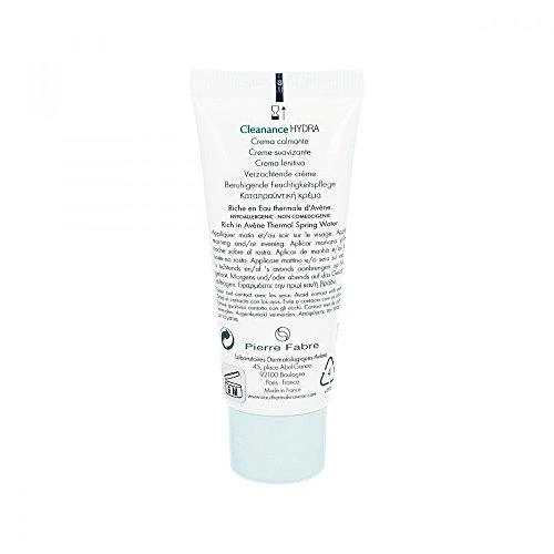 AVENE raminamasis drėkinamasis kremas po aknės gydymo CLEANANCE HYDRA, 40 ml