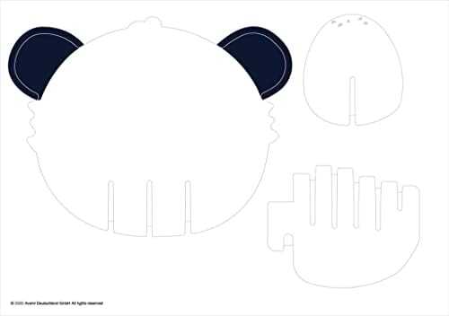 3D konstravimo rinkinys – Panda – Avenir (5205061)