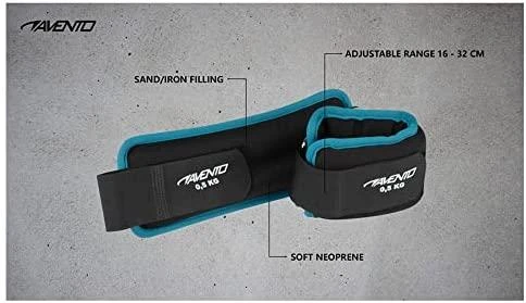 Svoriai rankoms ir kojoms AVENTO 42AD 2X0,5kg