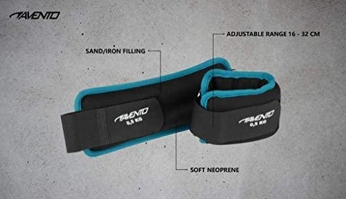 Svoriai rankoms ir kojoms AVENTO 42AD 2X0,5kg