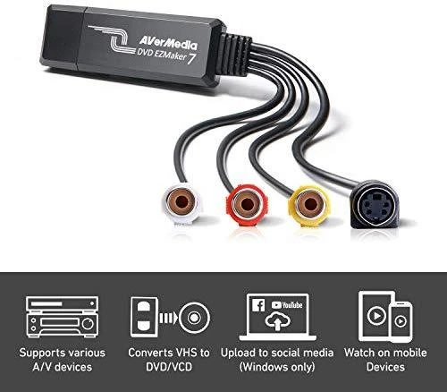 AVerMedia Rejestrator Obrazu (Video Grabber) DVD EZMaker 7 USB