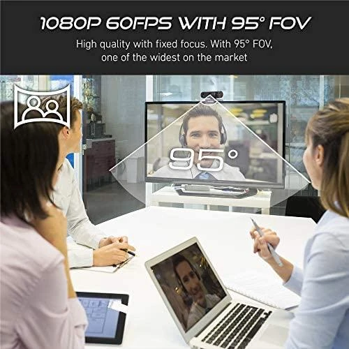 AVerMedia PW315 webcam 2 MP 1920 x 1080 pikselių USB Juodas
