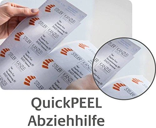 Avery Zweckform LABEL.ZF 3678 97X37 MARG./1400/ LABEL - 3678