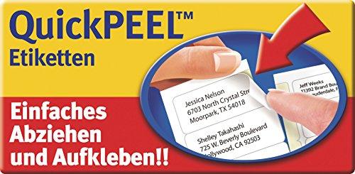 Avery Zweckform Greitai nuluptos etiketės 97x67.7 (4782)