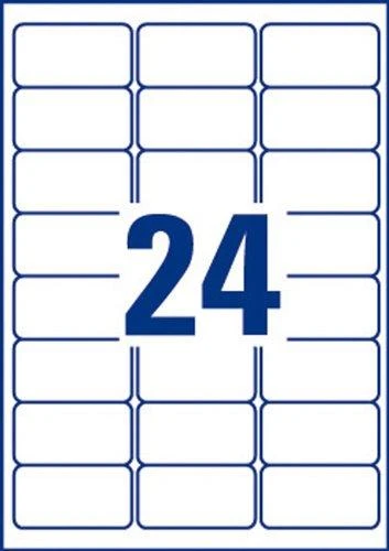 Avery Zweckform L7159-100 - Baltas - Rectangle - Permanent - DIN A4 - Envelope - Paper