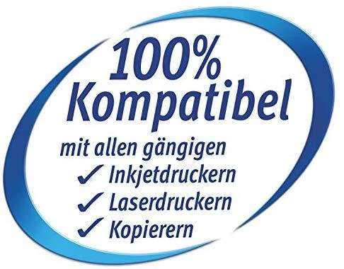 Lipnios etiketės Avery Zweckform, A4, 70x36mm, 24 etiketės lape, 100 lapų, baltos spalvos
