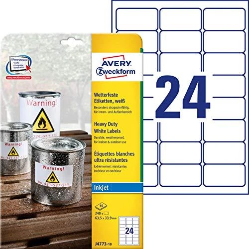 Avery Zweckform Heavy Duty A4 210 x 148 mm