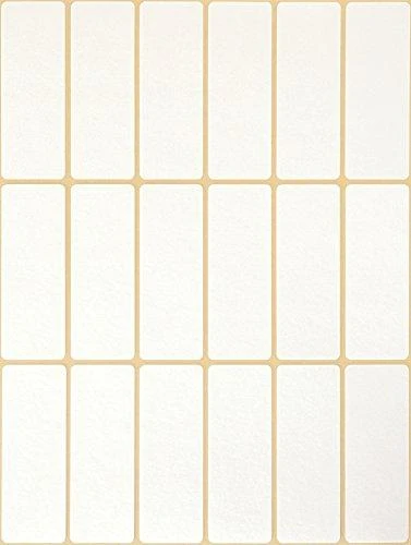 Avery Mini lapinės etiketės rašymui ranka, 50 x 19 mm, balta, 486 vnt