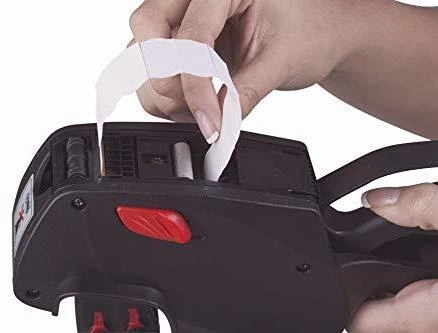 Avery Roll-up kainų etiketės vienos eilės ženklinimo mašinoms; visam laikui; 1500 etikečių / ritinys; 10 ritinių/pak.; 12 x 26 mm, balta
