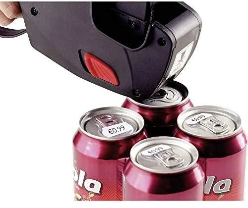 Avery Roll-up kainų etiketės vienos eilės ženklinimo mašinoms; visam laikui; 1500 etikečių / ritinys; 10 ritinių/pak.; 12 x 26 mm, balta