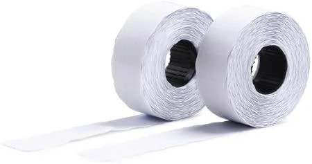 Avery Rulonėlyje kainų etiketės dvieiliui ženklintuvui; visam laikui; 1200 etikečių / ritinys; 10 ritinių/pak.; 16 x 26 mm, balta