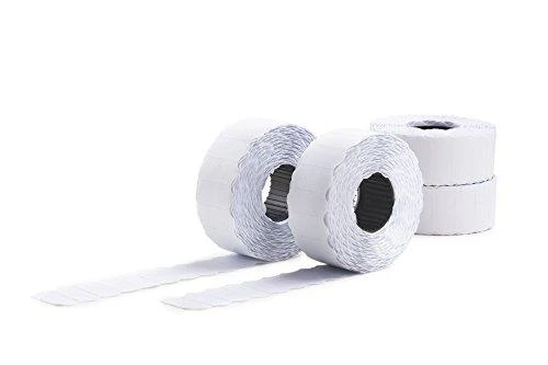 Avery Rulonėlyje kainų etiketės vienaeiliui ženklintuvui; nuimamas; 1500 etikečių / ritinys; 10 ritinių/pak.; 12x26mm, balta
