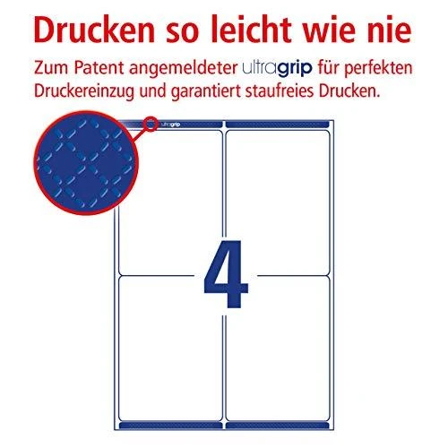Avery Zweckform TIK.ZF 7169 99.1X139 100 ARK. / 400 / ETIKETĖ - L7169- 100