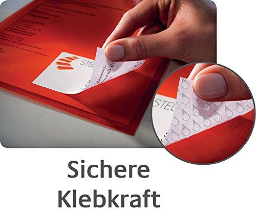 Avery Zweckform Adresų etiketės vokams 99,1 x 38,1 mm (J8163-25)