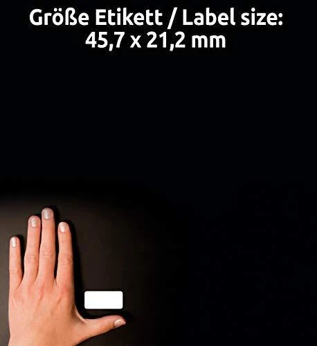 Plomby Avery Zweckform A4 45,7 x 21,2 mm