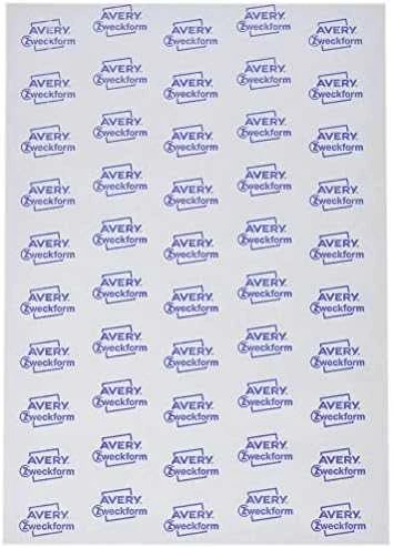 Avery Zweckform Organinės produktų etiketės 63.5 x 42.3 mm 25 ark. Avery Zweckform L7103-25