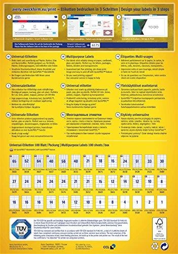 Avery Zweckform LABEL ZF 3650 48X21.MARGI./5200/ LABEL - 3650