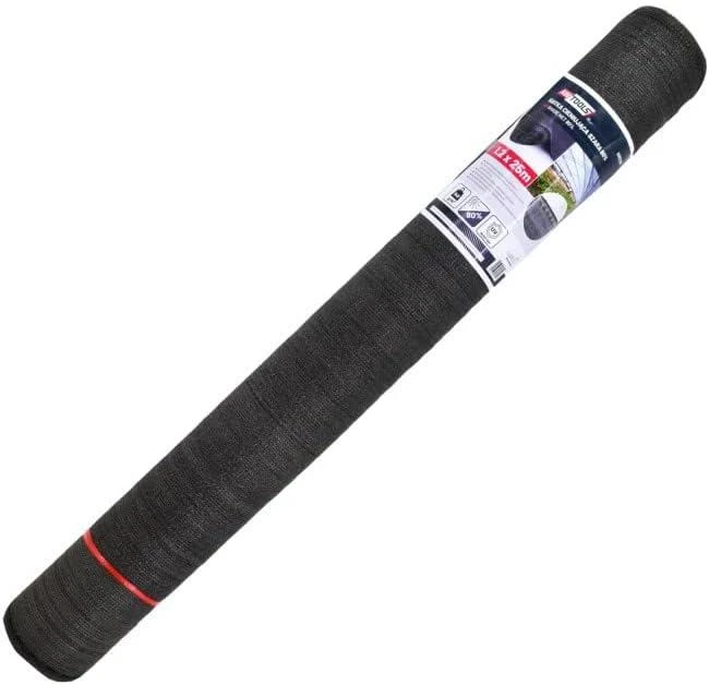 AW-Tools AWTOOLS ŠEŠĖLIAVIMO TINKLAS 180g 1,2*50m PILKAS UV 90%