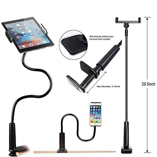 AWEI X3 desk mount 4″-10.5″ juodos spalvos long arm