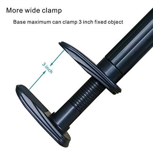 AWEI X3 desk mount 4″-10.5″ juodos spalvos long arm