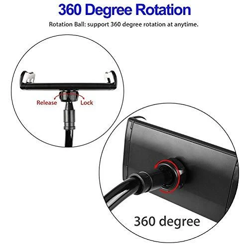 AWEI X3 desk mount 4″-10.5″ juodos spalvos long arm