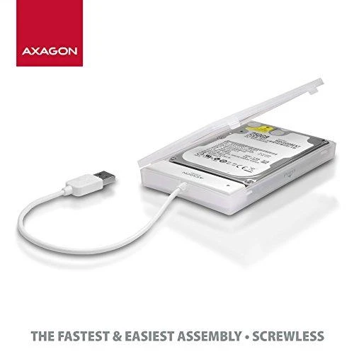 AXAGON ADSA-1S USB2.0 - SATA HDD išorinis adapteris su 2,5 colio korpusu