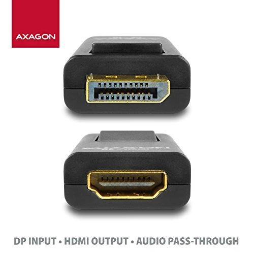 AXAGON RVD-HI, DisplayPort -> HDMI mažinimas / mini adapteris, FullHD
