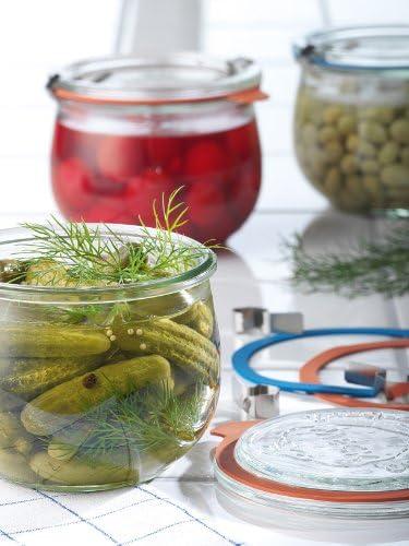 Jata WECK Round Rim Jar Tulip 0,5l Set of 4