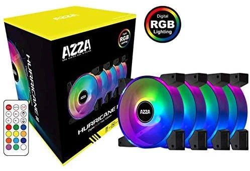 AZZA 4 x Hurricane II ARGB 120x120x25