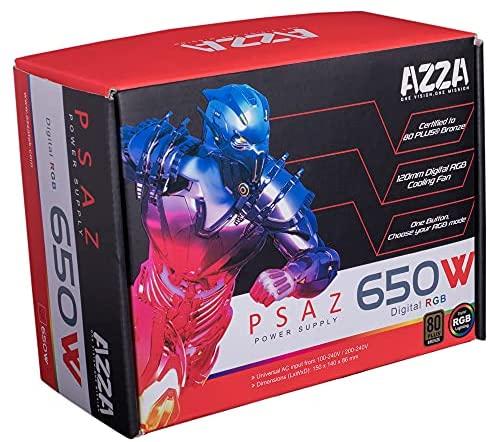 AZZA PSAZ-650W-RGB Juodas 650 W