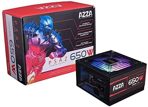 AZZA PSAZ-650W-RGB Juodas 650 W
