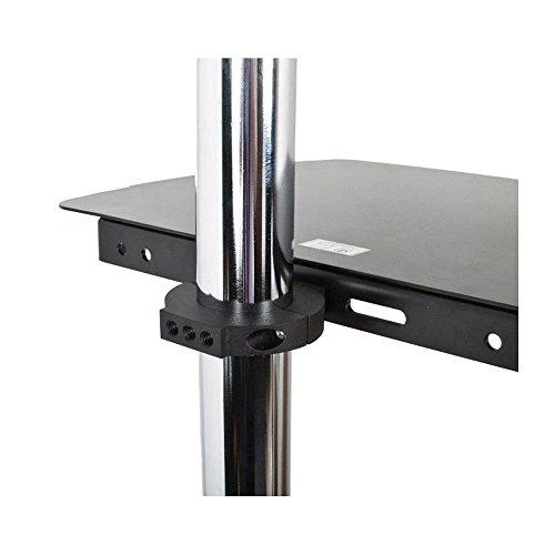 Laikiklis B-TECH System 2 BT7841 - Tvirtinimo komponentas (apykaklės spaustukas) - juodas - stulpas