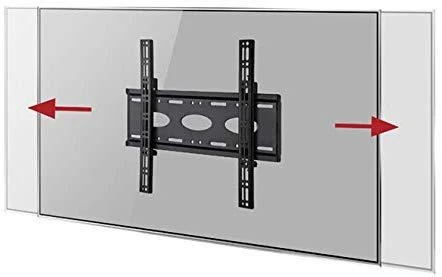 Laikiklis B-TECH BT8441 - Tvirtinimo komplektas (sienos plokštė, 2 x sąsajos laikikliai) - LCD ekranui (žemo profilio) - juodas - ekrano dydis: iki 55"