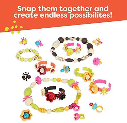 B.TOYS: papuošalų gamybos rinkinys 300 vnt. Pop meno papuošalai 4+ 1254